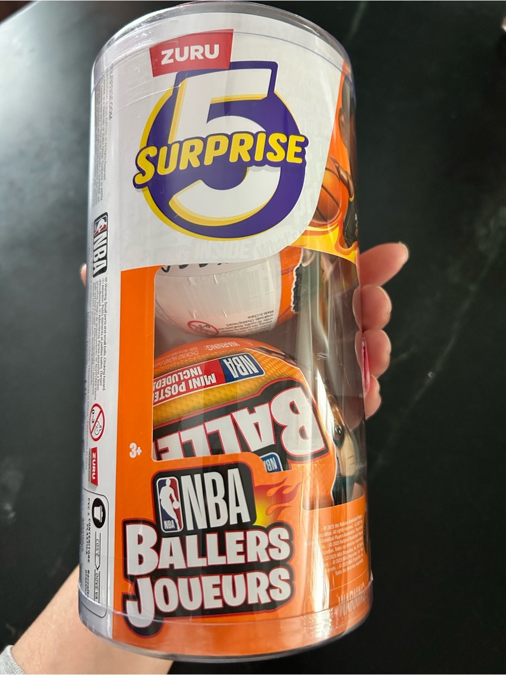 ZURU 5 Surprise NBA Ballers Orange Collectible Toy Set